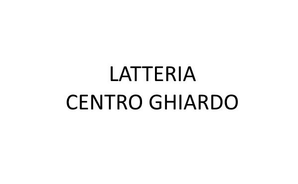 Latteria Centro Ghiardo